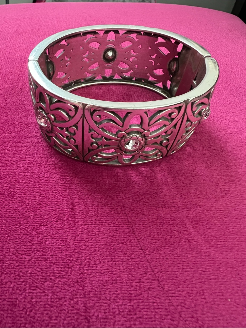 Brighton Silver Filigree Bracelet